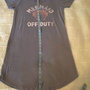 Mermaid off duty coverup/ dress